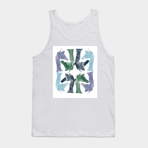 Giraffes Tank Top by Andrea Ruiz Designs